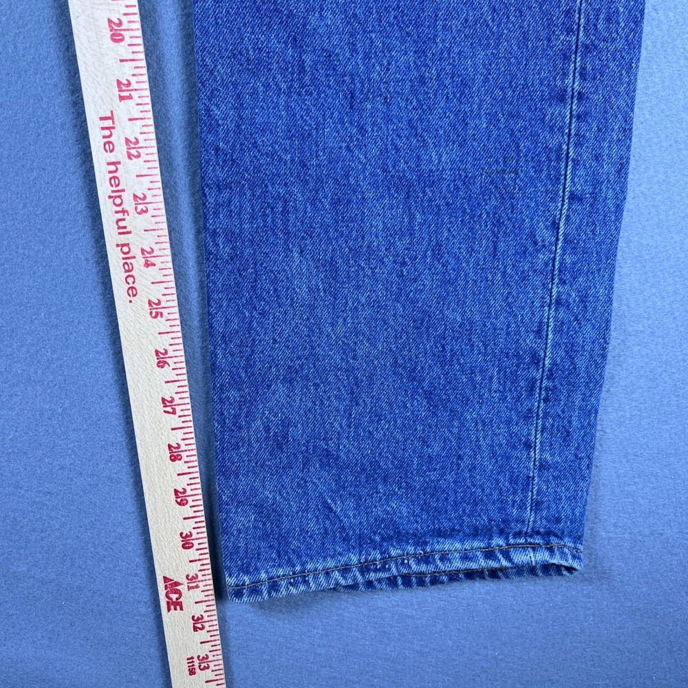 VTG 90s 1990 Levis 501 Jeans Mens 32x32 Straight Button Fly Denim Made in USA - Picture 10 of 12